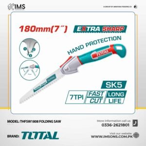 "Total THFSW1808 Folding Saw 7"" (180mm)"